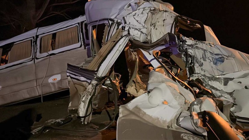 Водитель микроавтобуса взял на себя вину за ДТП в Белгородской области