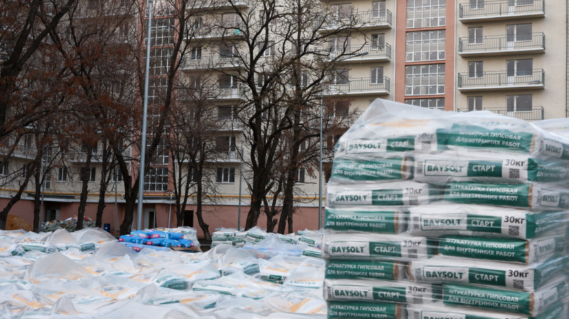 Строители из Подмосковья восстановят ещё один дом в Мариуполе