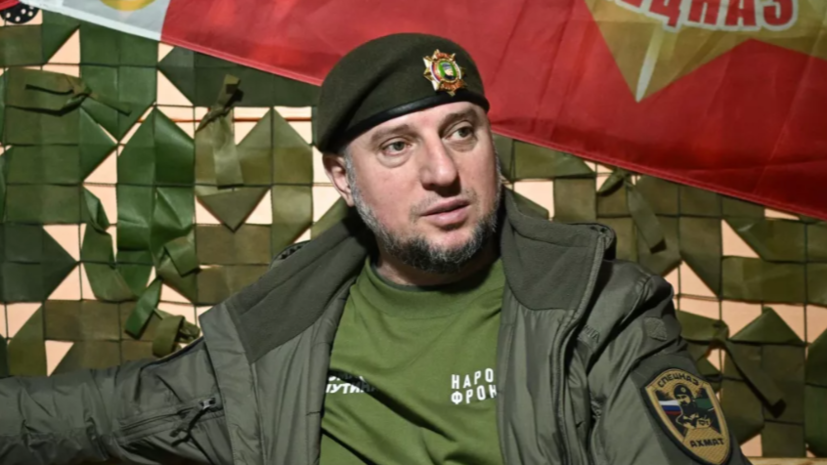 Командир спецназа «Ахмат» Алаудинов предложил взять под контроль Сумскую область