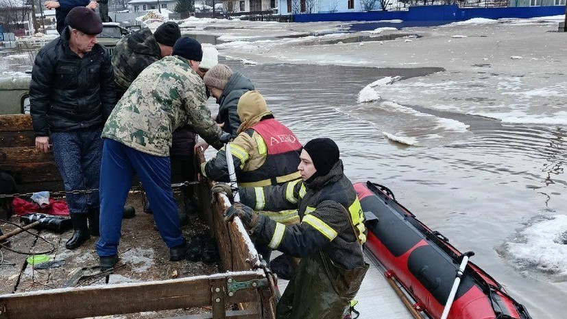 В Челябинской области осложнилась паводковая ситуация в одном из районов