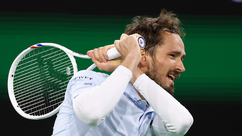 Медведев вылетел из топ-10 рейтинга ATP, Рублёв стал первой ракеткой России