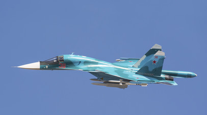 Су-34 уничтожил опорный пункт ВСУ в Курском приграничье