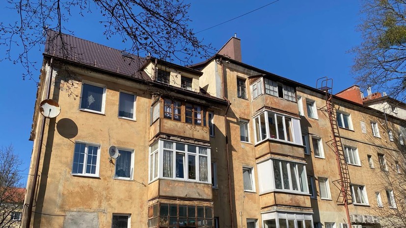 В Калининграде отремонтируют дом 1929 года постройки
