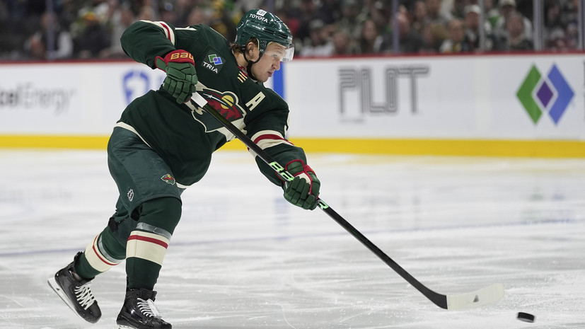 Дубль Капризова принёс «Миннесоте» победу над «Сан-Хосе» в матче НХЛ