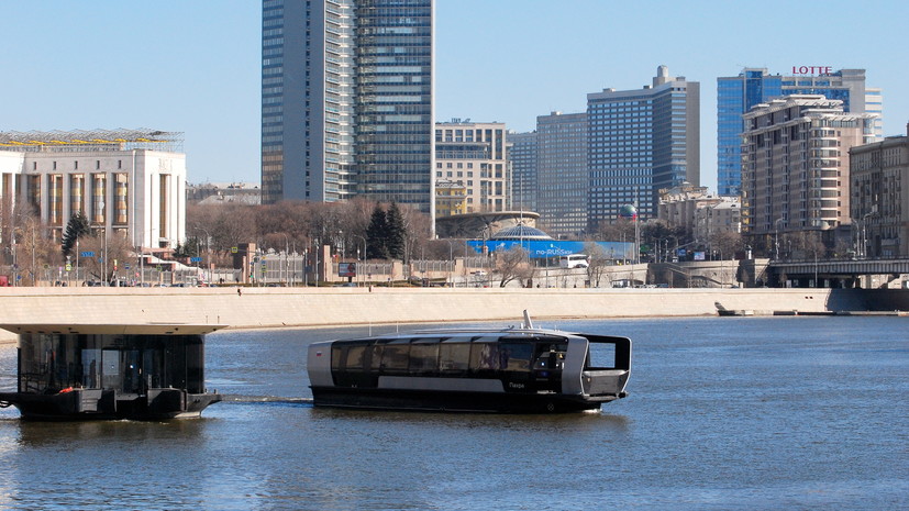 Сезон летней речной навигации в Москве откроют 24 апреля