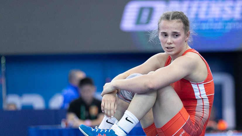 Вербина завоевала золотую медаль на чемпионате Европы по борьбе