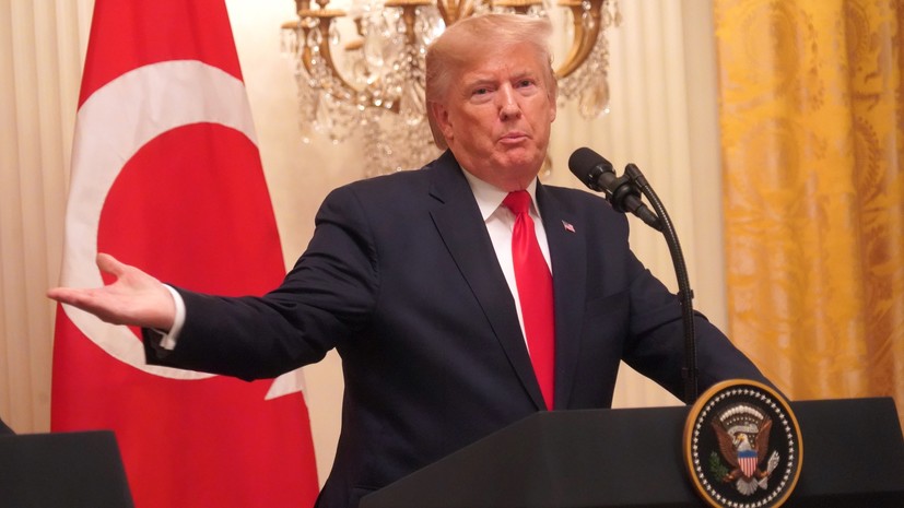 РИА Новости: власти Турции заявили о вероятности визита Трампа