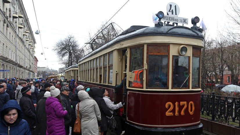 Парад к 126-летию московского трамвая пройдёт в столице 19 апреля