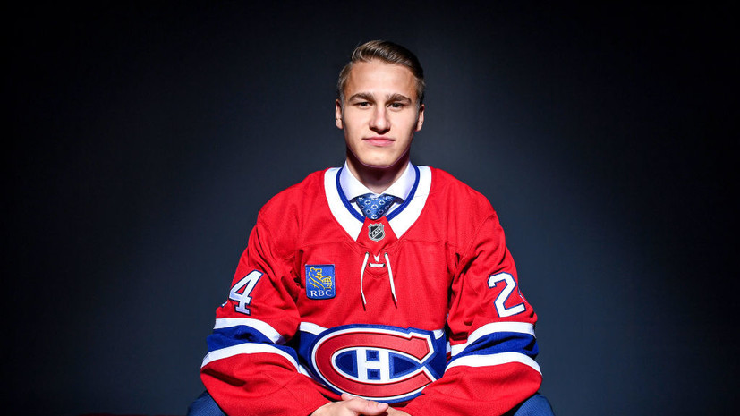 Демидов тренировался в третьем звене «Монреаля» перед возможным дебютом в НХЛ