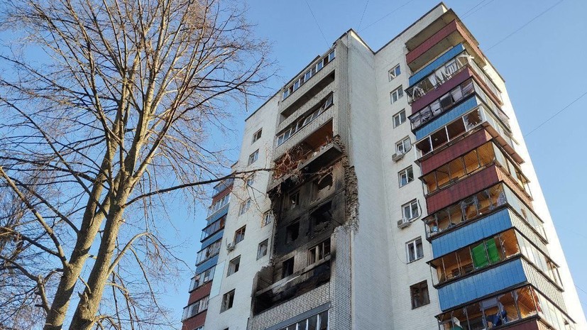 В Курске эвакуируют жителей трёх многоэтажных зданий после атаки БПЛА