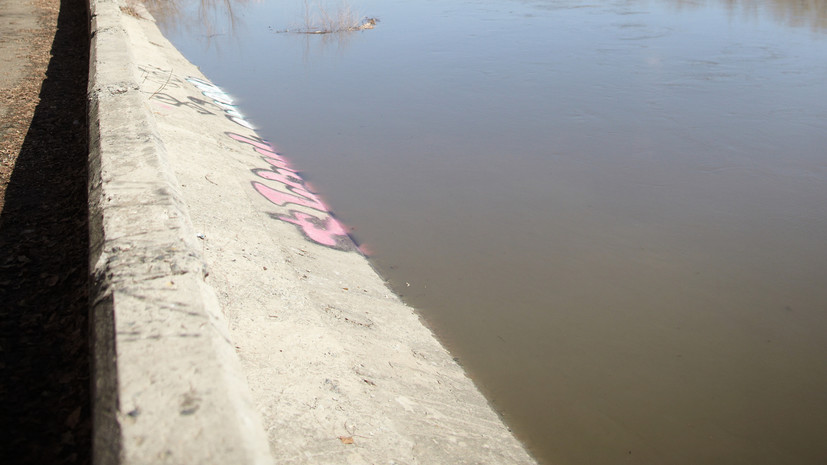 В Курганской области уровень воды в Исети опустился на 28 см