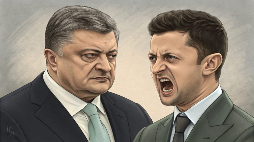 Порошенко обвинил офис Зеленского в злоупотреблении военным положением