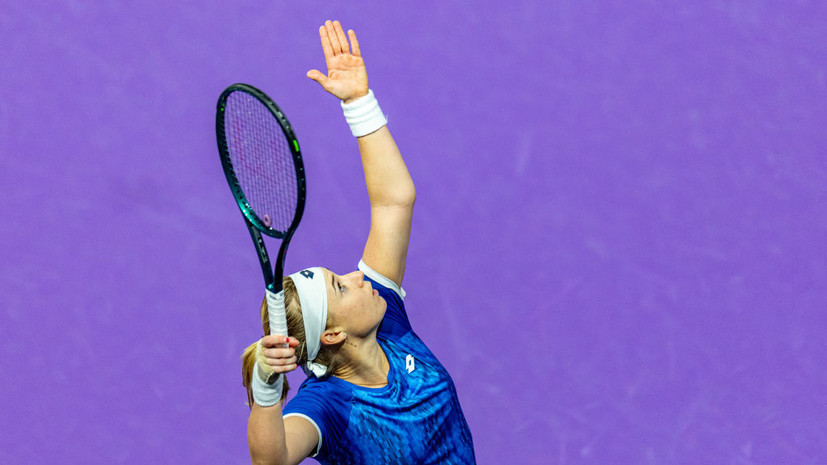 Блинкова проиграла лаки-лузеру в первом круге турнира WTA 250 в Руане