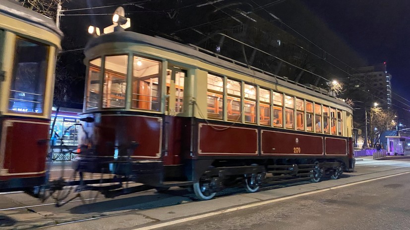 В Москве перекроют движение на нескольких улицах из-за парада трамваев