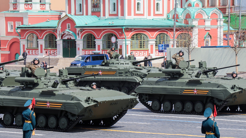 Bild: Россия покажет реальные боевые возможности армии на параде 9 Мая