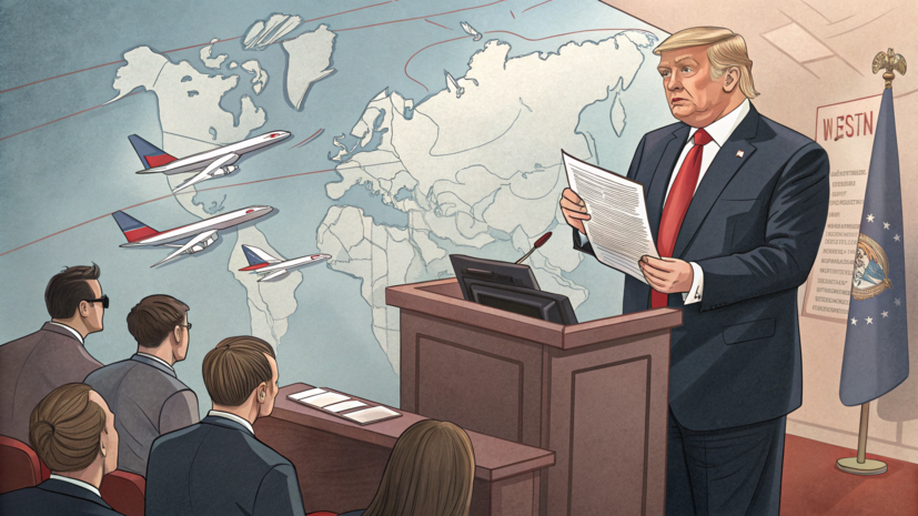 Сенатор Пушков призвал Трампа отменить санкции против России в сфере авиации