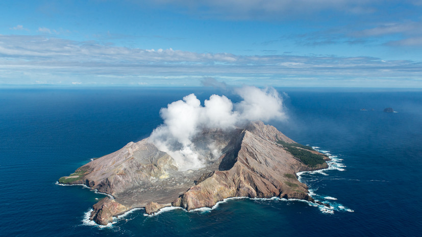 В Новой Зеландии повысили уровень опасности из-за активности вулкана