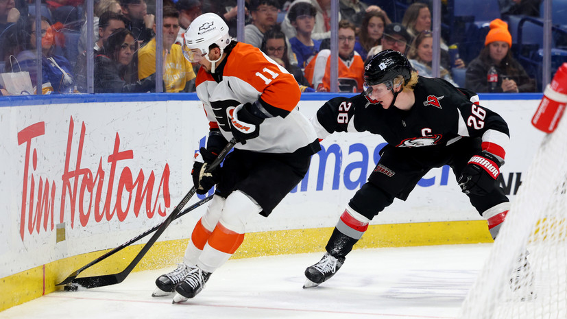 Дубль Мичкова не спас «Филадельфию» от поражения в матче НХЛ с «Баффало»