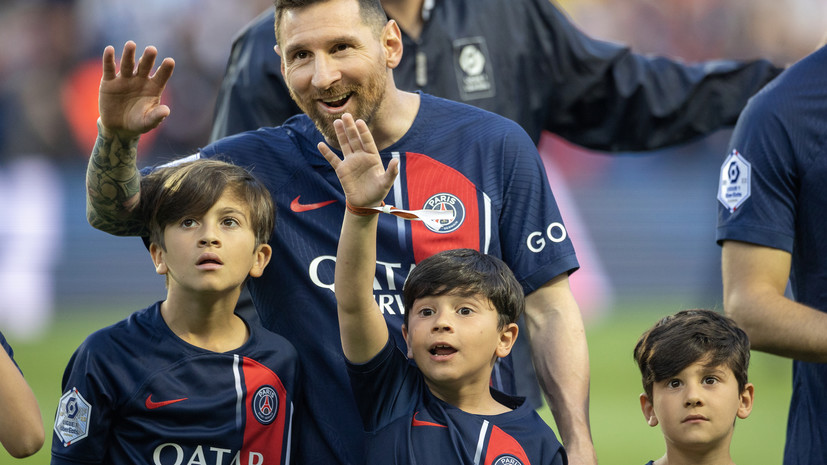 Месси: мои сыновья следят за Мбаппе, Винисиусом, но не стремятся быть похожими на них