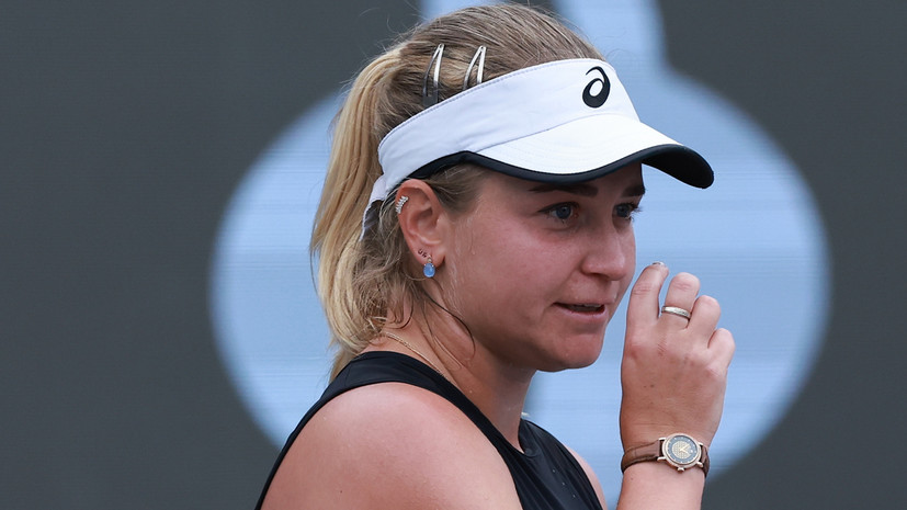 Хромачёва не смогла победить на турнире WTA в Руане в парном разряде