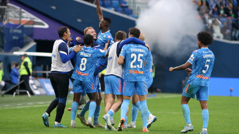 Гол Гонду принёс «Зениту» победу над «Химками» в 25-м туре РПЛ