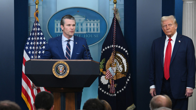 Белый дом: Трамп поддерживает главу Пентагона Хегсета