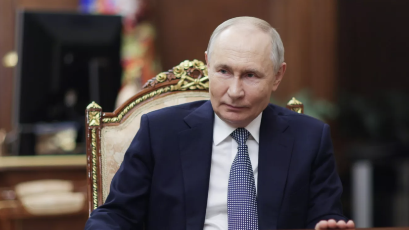 Путин отметил попытки Киева перехватить инициативу в вопросе перемирия