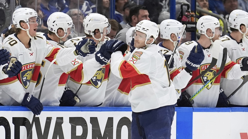 «Флорида» одержала победу над «Тампой» в первом матче серии плей-офф НХЛ, Бобровский совершил 20 сейвов