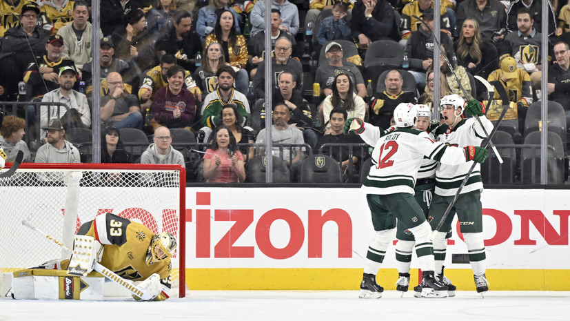 Три очка Капризова принесли «Миннесоте» победу над «Вегасом» во втором матче плей-офф НХЛ