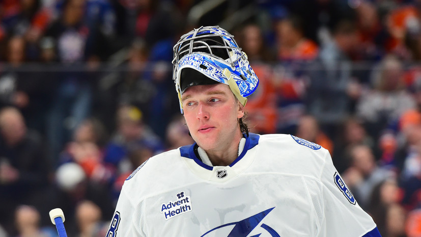 Василевский установил личный антирекорд по проценту отражённых бросков в матчах плей-офф НХЛ