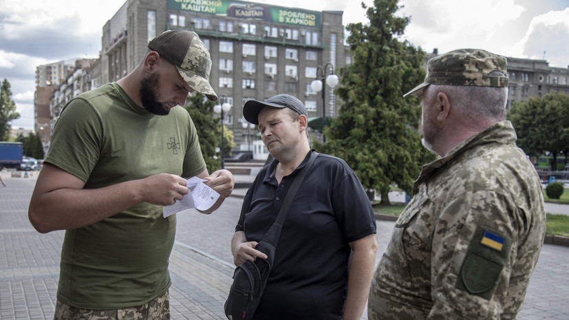 Депутат Рады назвал вынужденной мерой принудительную мобилизацию на Украине