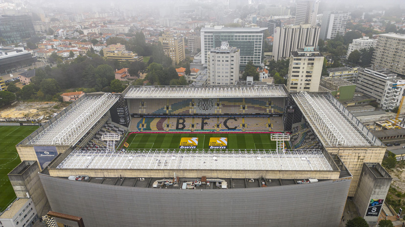 Стадион «Боавишты» отключили от электросетей из-за долгов