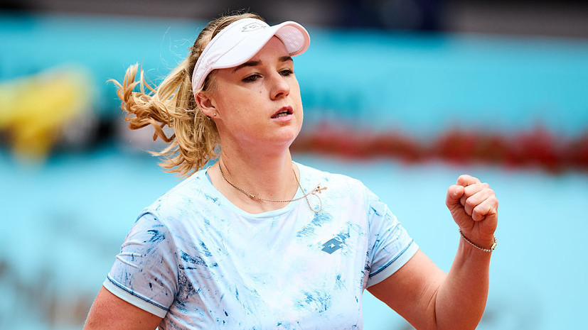 Блинкова победила Удварди и вышла во второй круг турнира категории WTA в Мадриде