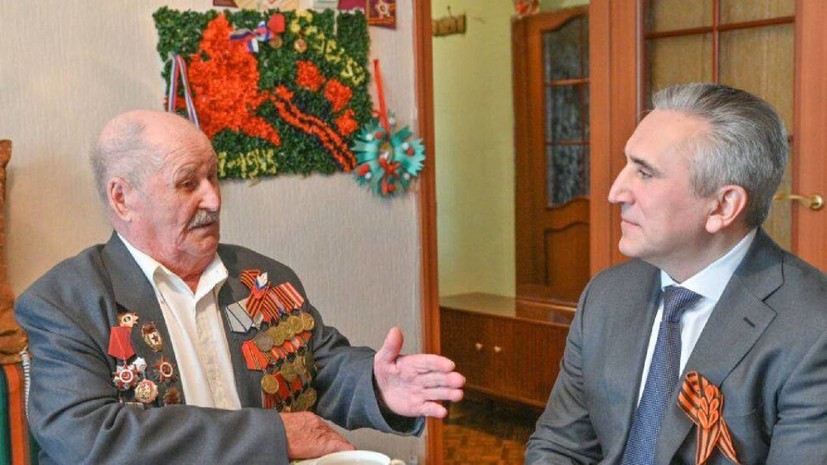 Тюменскому ветерану вручили юбилейную медаль, посвящённую годовщине Победы
