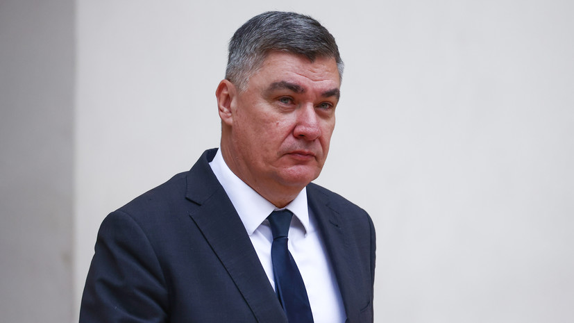 Президент Хорватии выразил мнение, что Украину не примут в ЕС