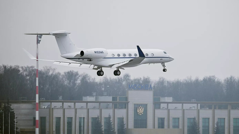 Flightradar24: самолёт, предположительно, с Уиткоффом пересёк границу России