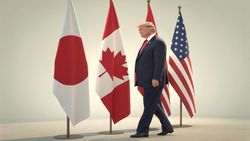 Трамп заявил, что не шутил о присоединении Гренландии и Канады