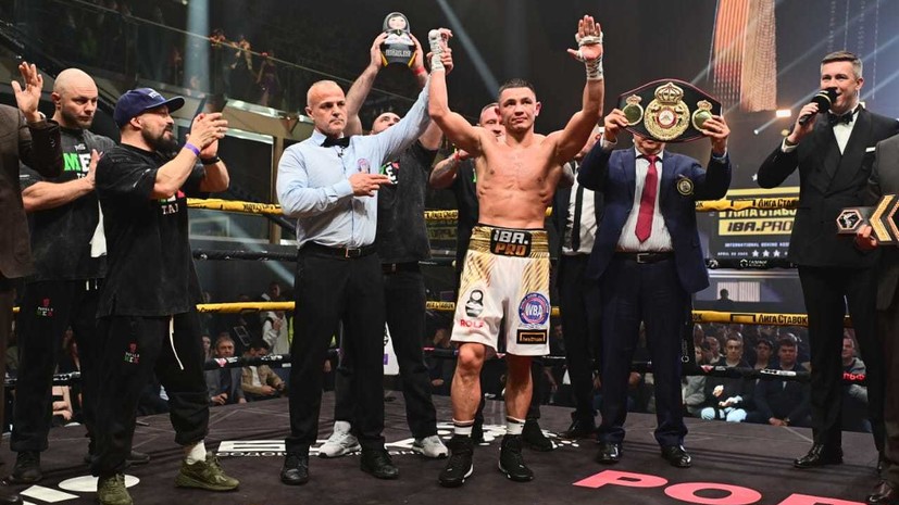 Сосулин победил Бастиду и завоевал пояс WBA Gold