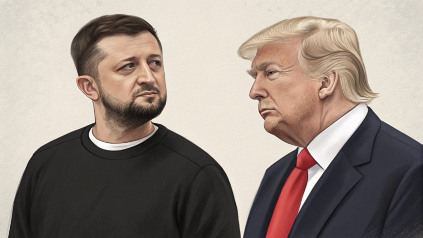 Зеленский проводит встречу с Трампом