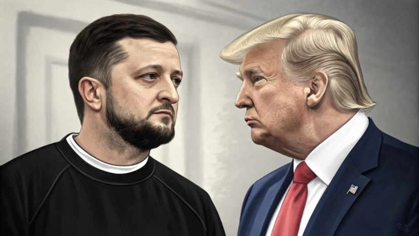 Белый дом: встреча Трампа и Зеленского в Риме была продуктивной
