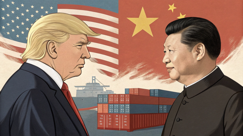 Политолог Дудаков — о торговой войне США и Китая: Трампу придётся сдавать назад