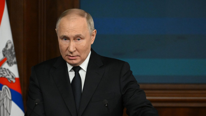 Путин прилетел в Волгоград