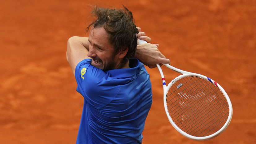 Медведев победил Накашиму и вышел в 1/4 финала турнира ATP в Мадриде