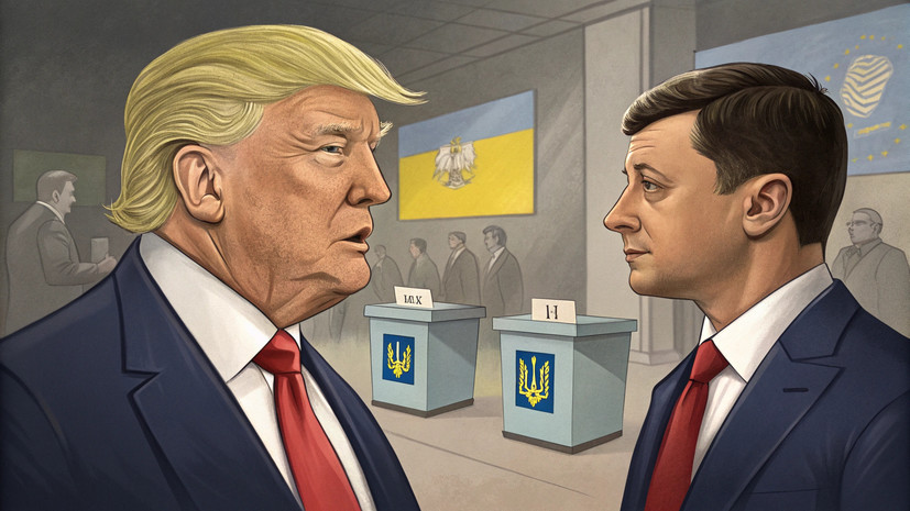 Telegraph: Трамп не станет заставлять Зеленского проводить выборы на Украине