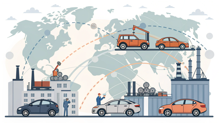 Nikkei: пошлины Трампа на импорт автомобилей сократят их производство в мире