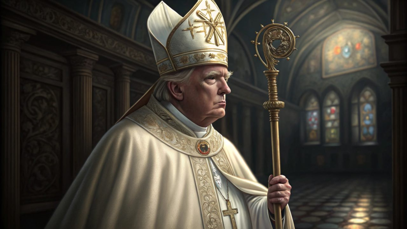 Кардинал Долан подверг критике публикацию Трампа в образе Папы Римского