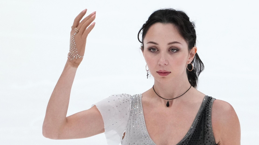 Туктамышева иронично подписала видео, где она исполняет тройной флип