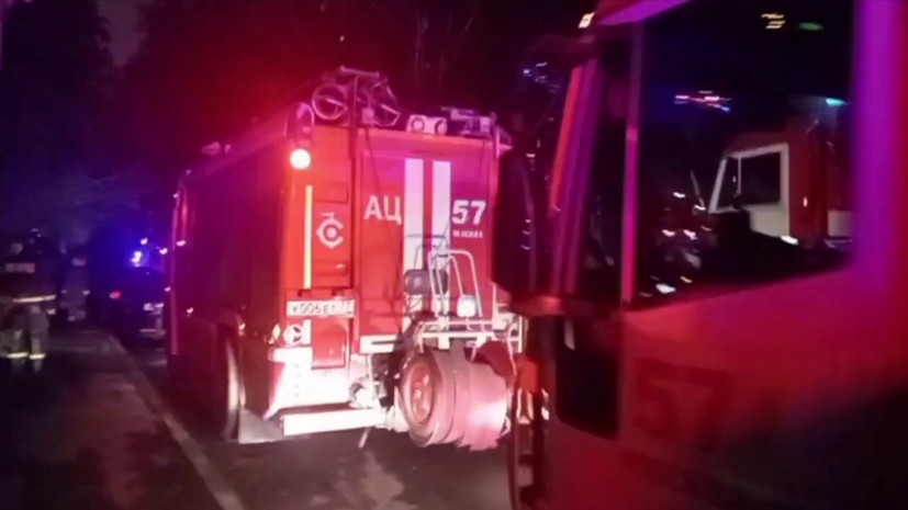 МЧС: открытое горение в доме на юго-западе Москвы ликвидировано