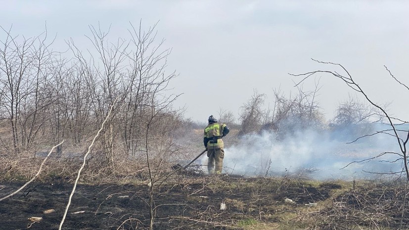 Чрезвычайная пожарная опасность сохранится в Крыму 6 и 7 мая