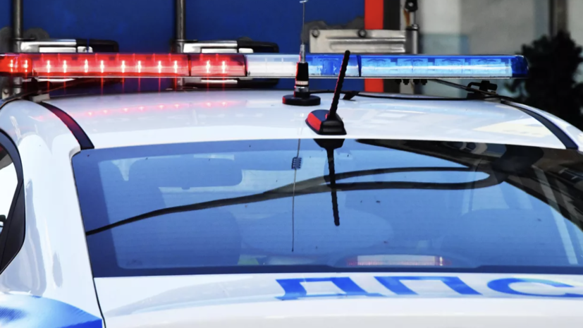 Появились кадры с места нападения на патруль ДПС в Махачкале